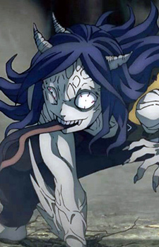 Character Blue-Haired Demon