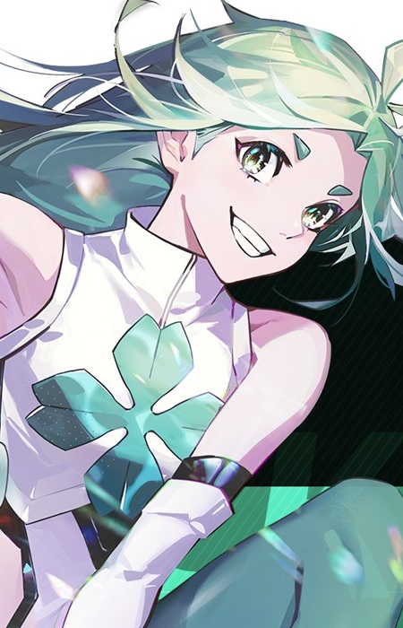 Character Lucky Cyan